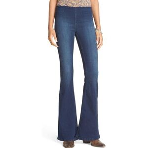 Free People Penny Pull-On Flare Jeans